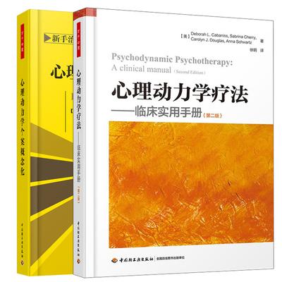 2册 心理动力学疗法详解 心理动力学疗法的核心技术 心理治疗指南书籍